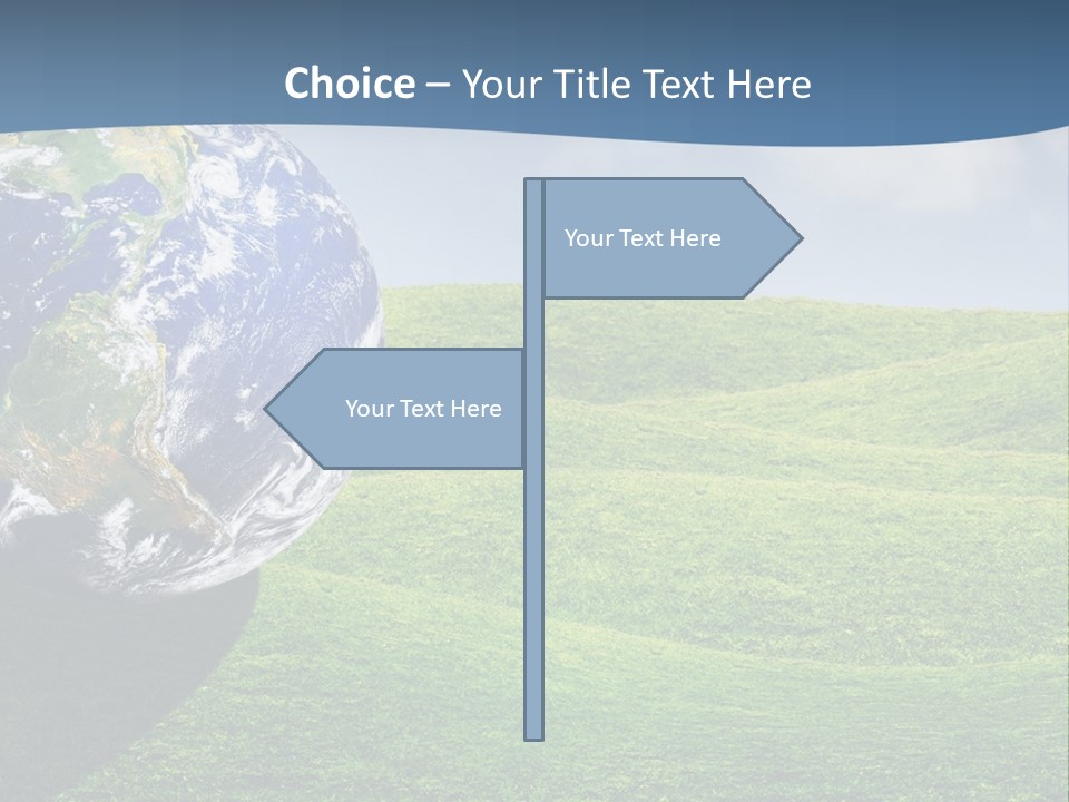 Planet Pristine Creative PowerPoint Template