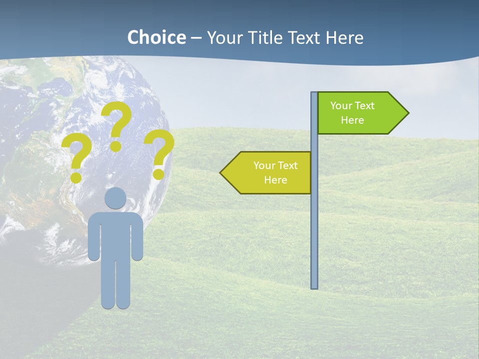 Planet Pristine Creative PowerPoint Template