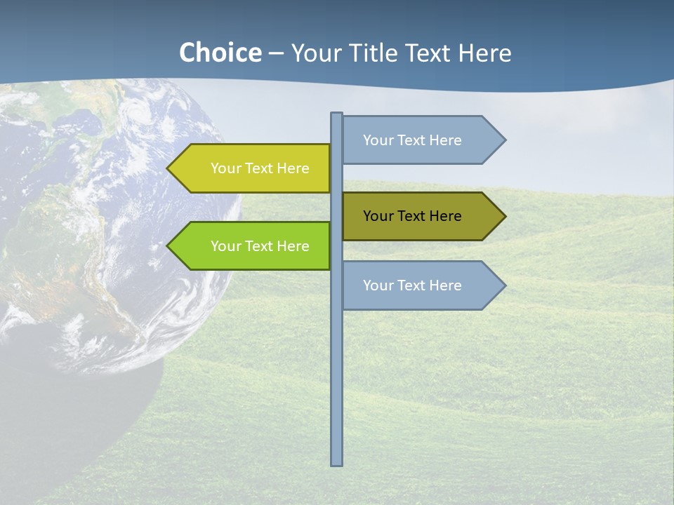 Planet Pristine Creative PowerPoint Template