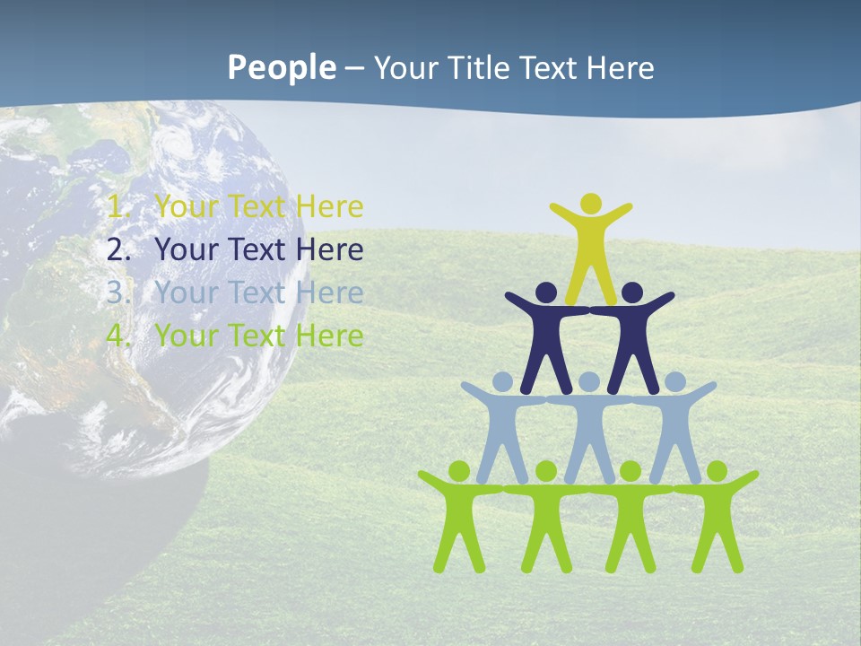 Planet Pristine Creative PowerPoint Template