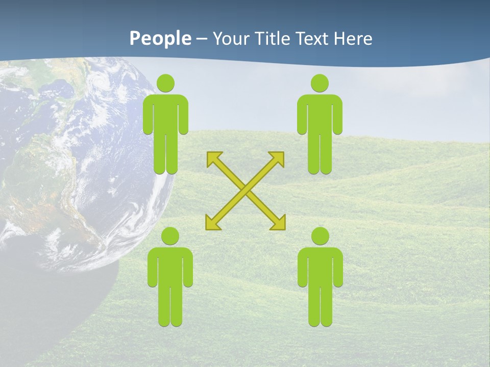 Planet Pristine Creative PowerPoint Template