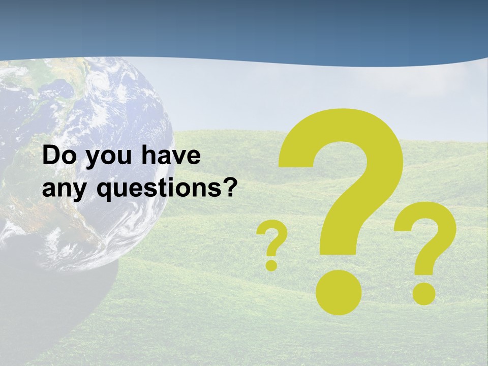 Planet Pristine Creative PowerPoint Template