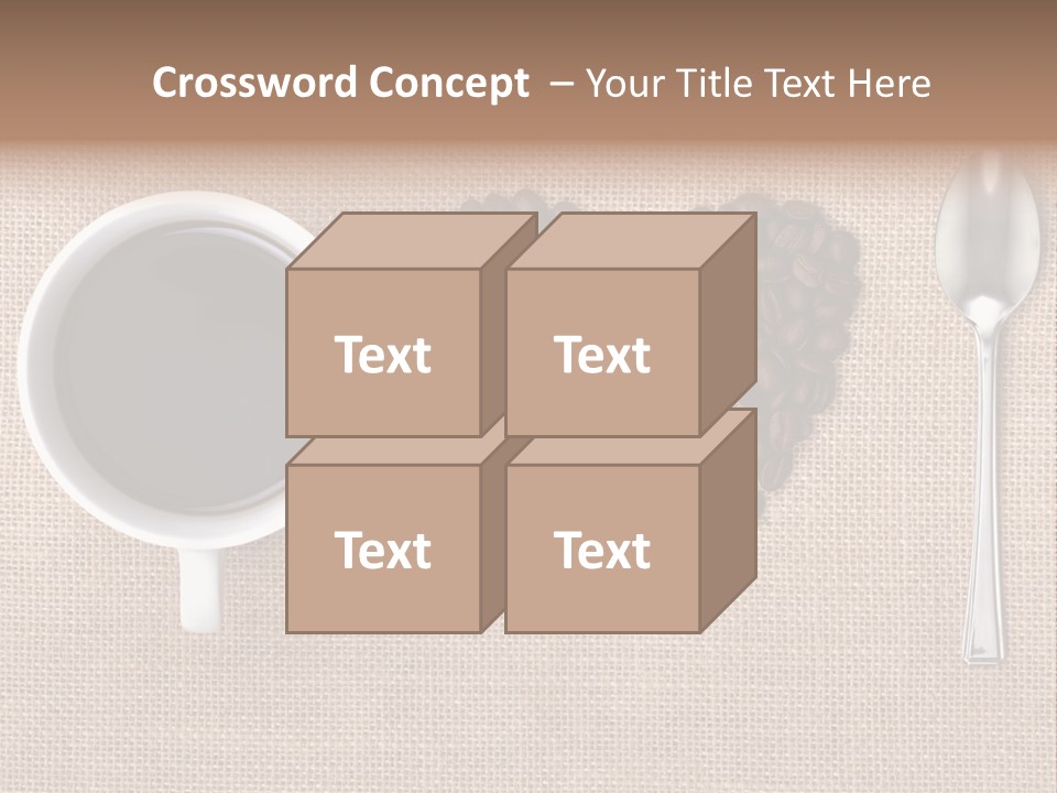 Cappuccino Espresso Black PowerPoint Template