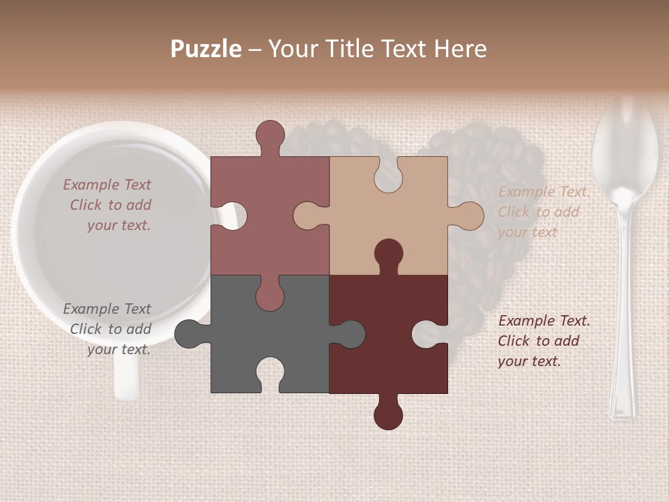 Cappuccino Espresso Black PowerPoint Template