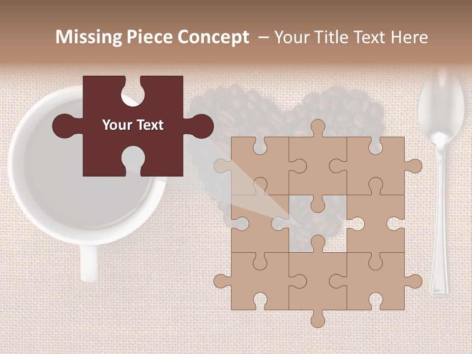 Cappuccino Espresso Black PowerPoint Template