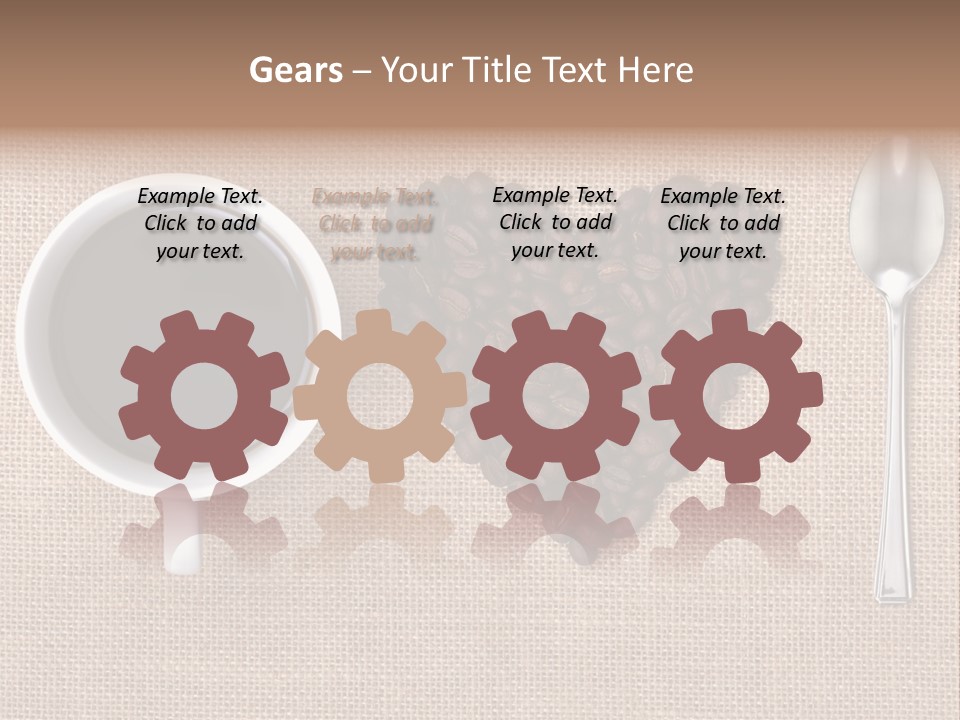 Cappuccino Espresso Black PowerPoint Template