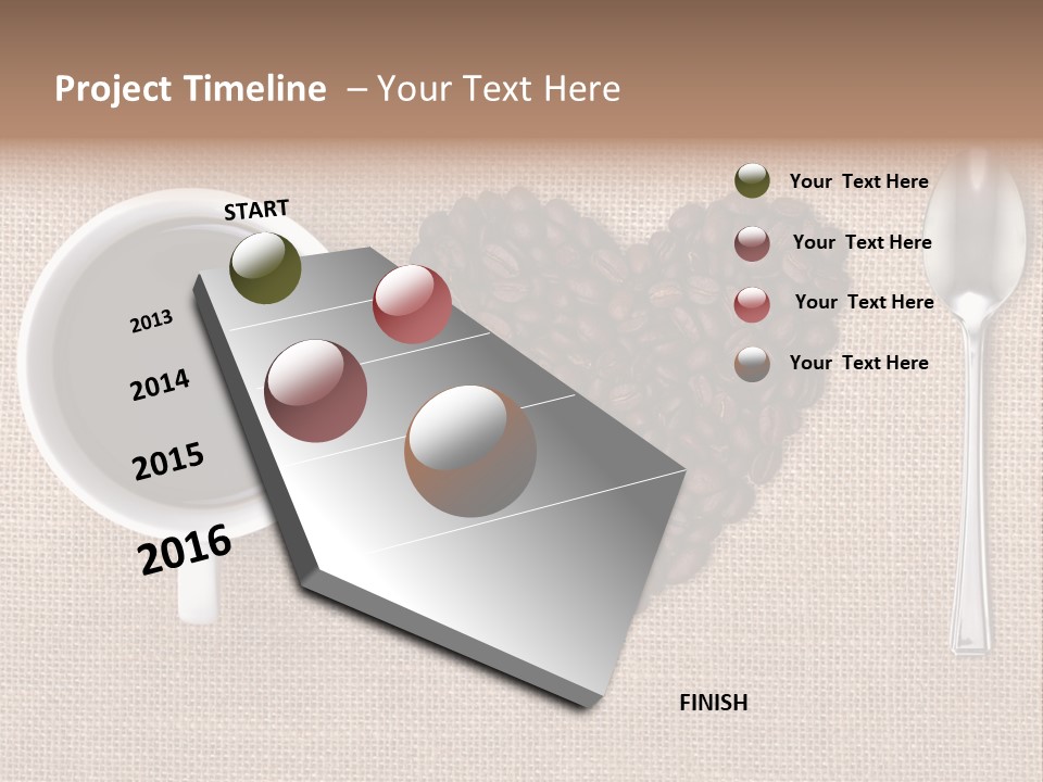 Cappuccino Espresso Black PowerPoint Template