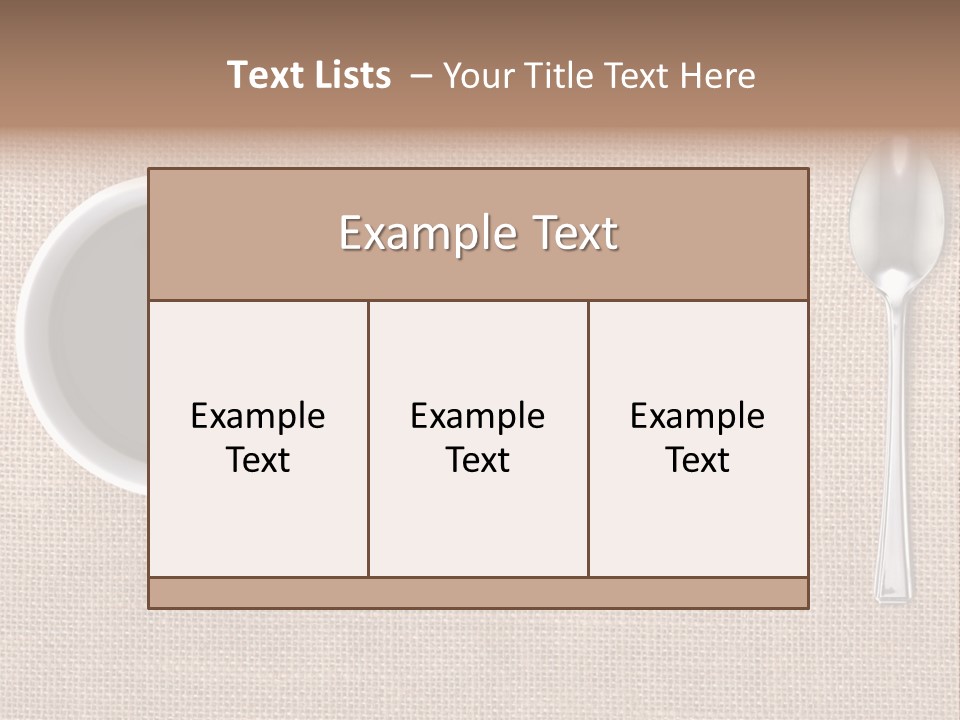 Cappuccino Espresso Black PowerPoint Template