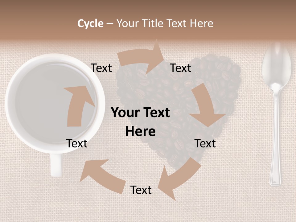 Cappuccino Espresso Black PowerPoint Template