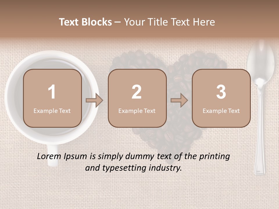 Cappuccino Espresso Black PowerPoint Template