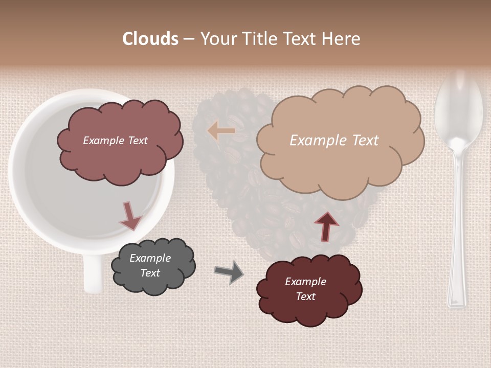 Cappuccino Espresso Black PowerPoint Template