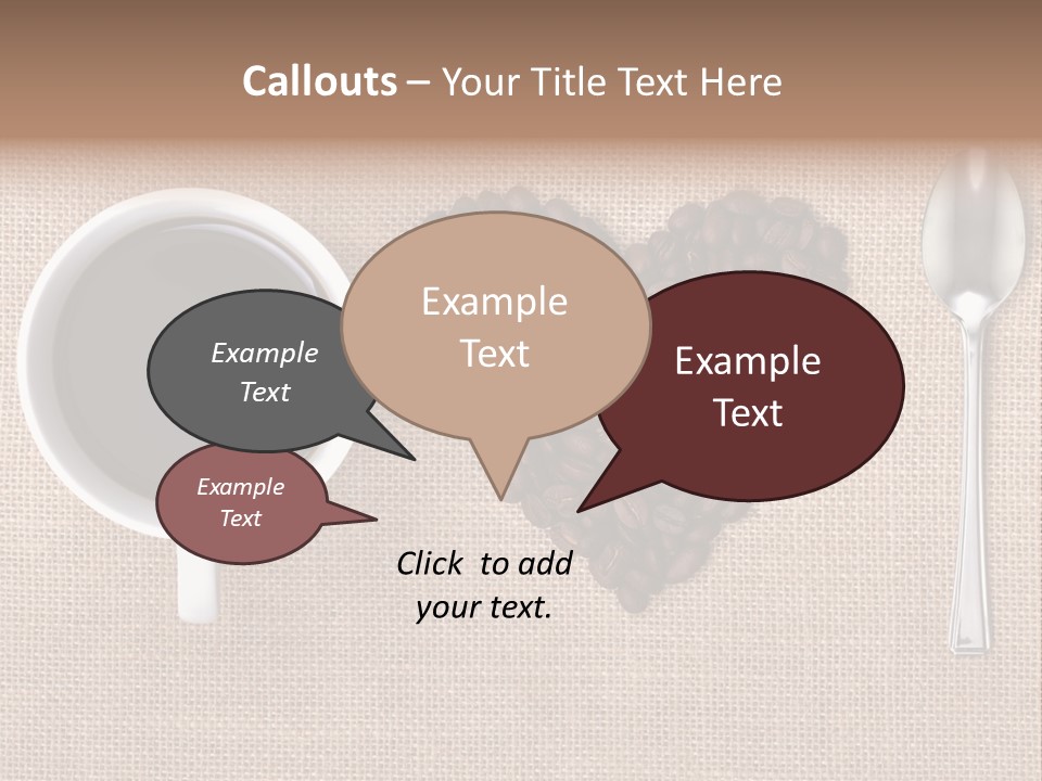 Cappuccino Espresso Black PowerPoint Template