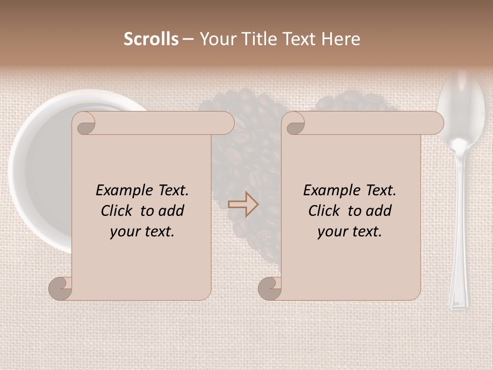 Cappuccino Espresso Black PowerPoint Template