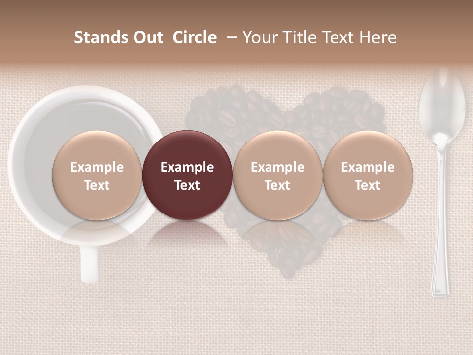 Cappuccino Espresso Black PowerPoint Template