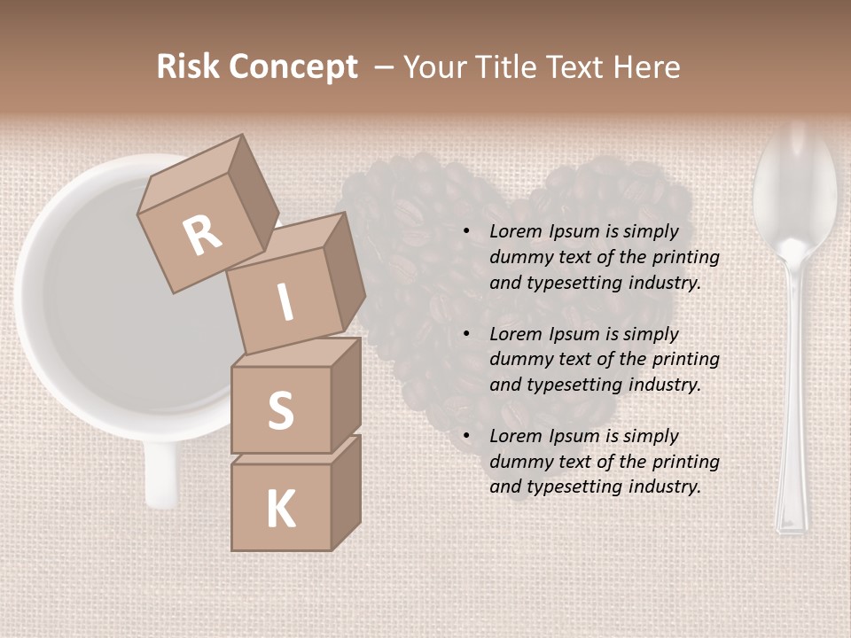 Cappuccino Espresso Black PowerPoint Template