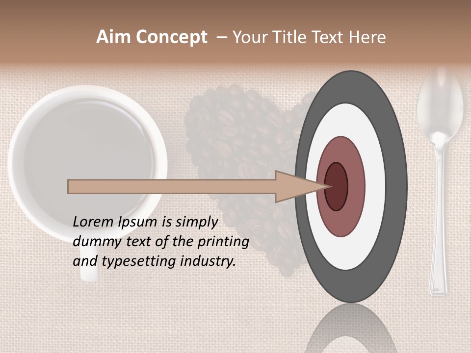 Cappuccino Espresso Black PowerPoint Template