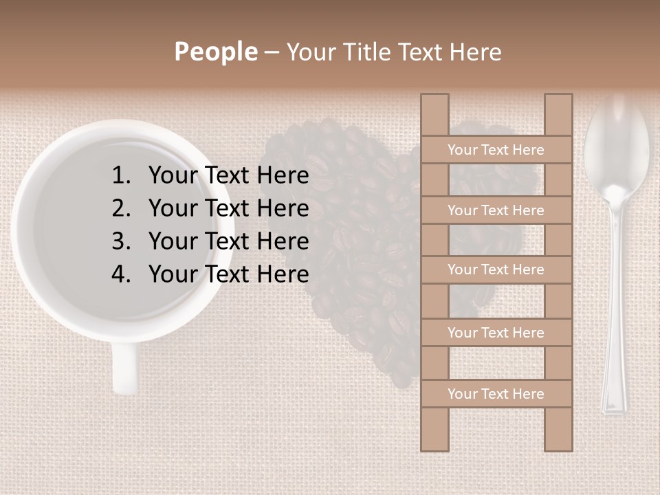 Cappuccino Espresso Black PowerPoint Template