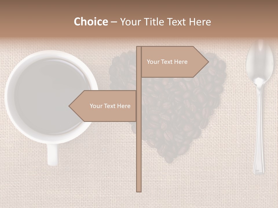 Cappuccino Espresso Black PowerPoint Template