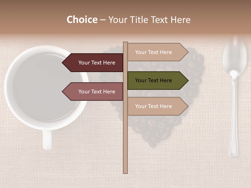 Cappuccino Espresso Black PowerPoint Template