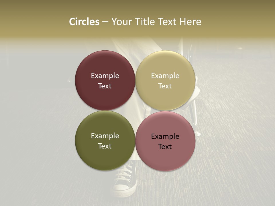 Retro Woman Person PowerPoint Template