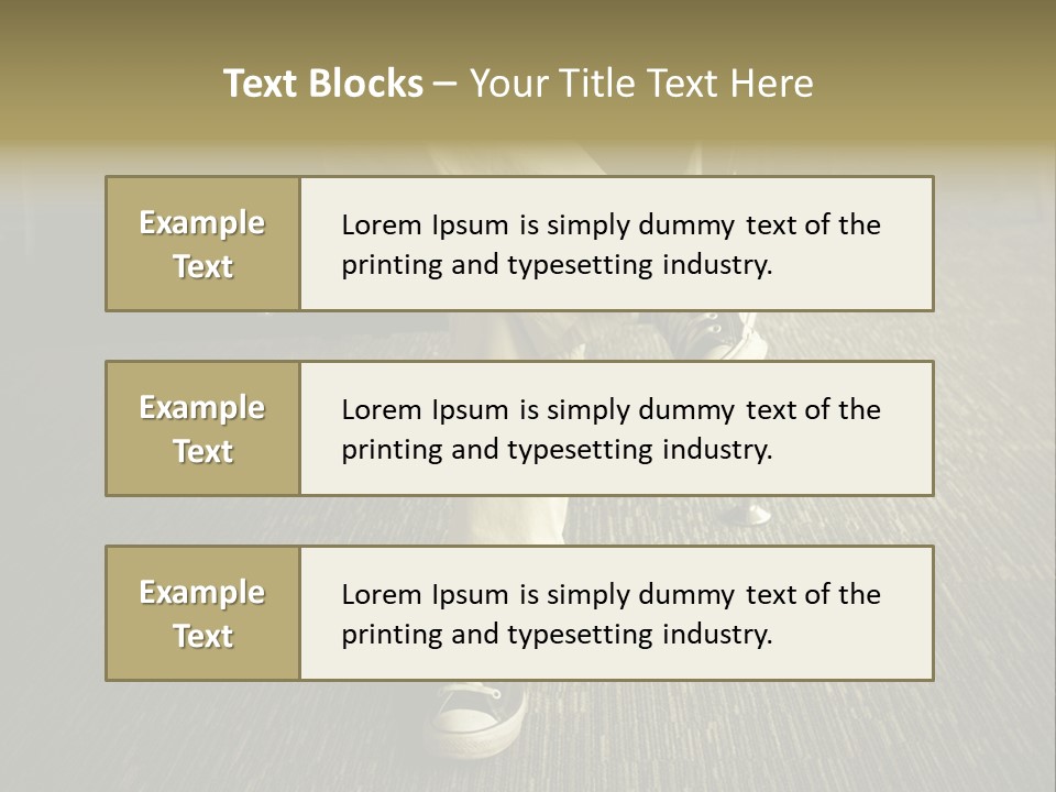 Retro Woman Person PowerPoint Template