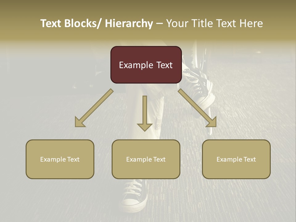 Retro Woman Person PowerPoint Template