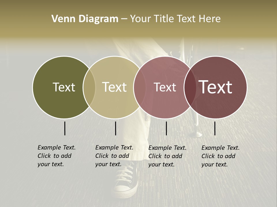 Retro Woman Person PowerPoint Template