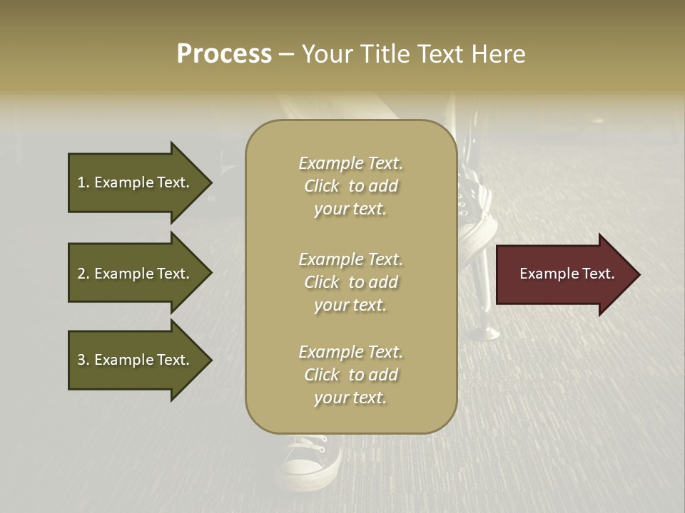 Retro Woman Person PowerPoint Template