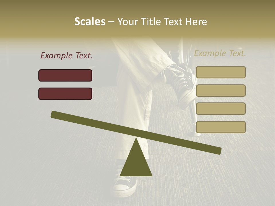 Retro Woman Person PowerPoint Template