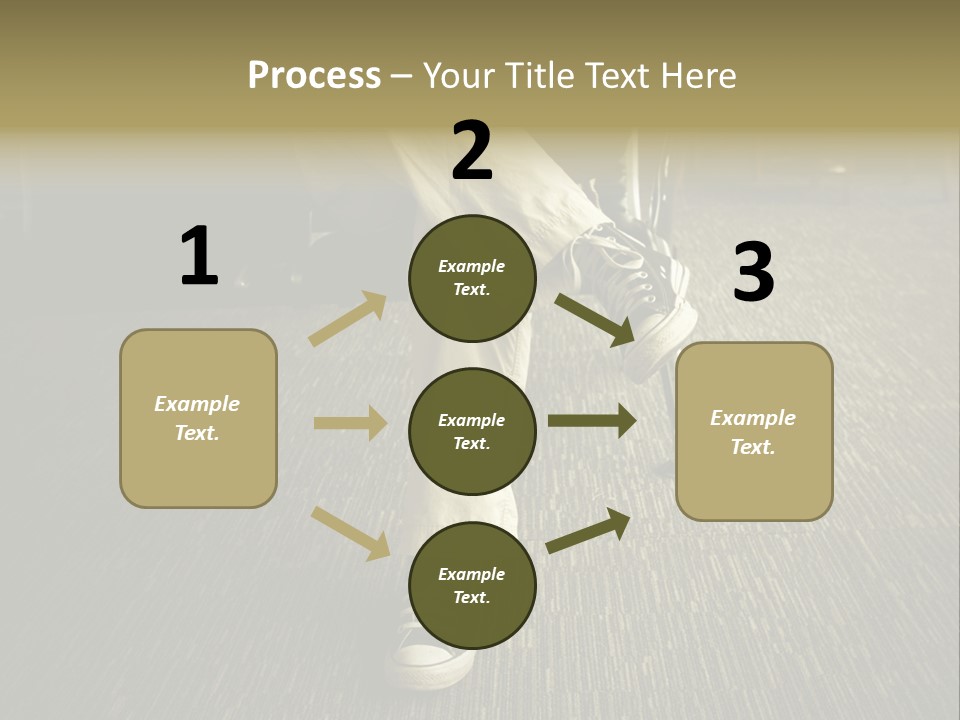 Retro Woman Person PowerPoint Template