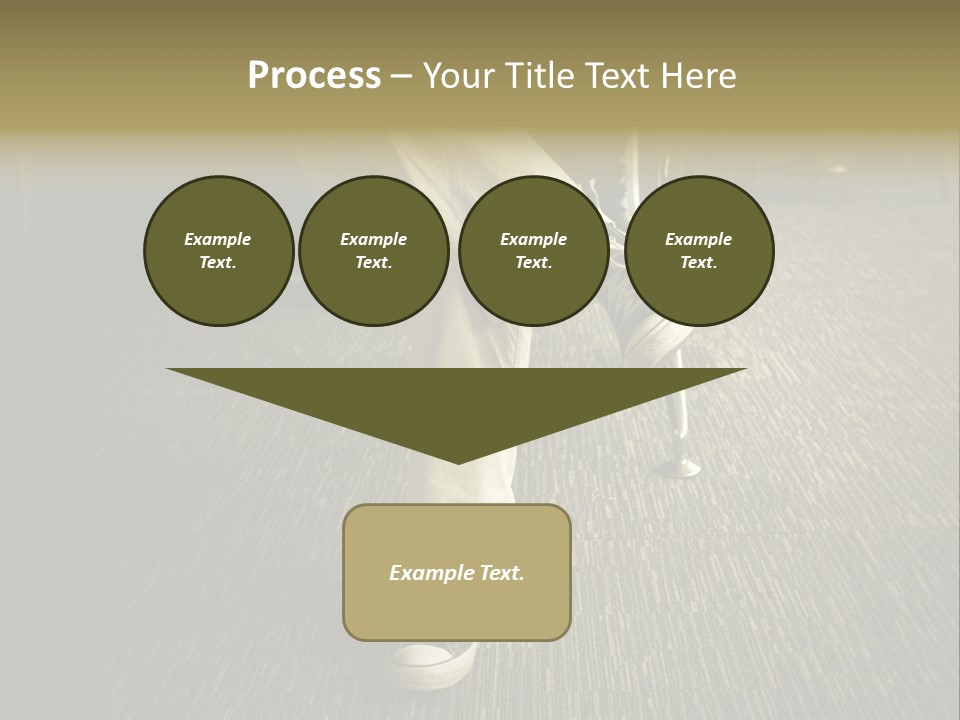 Retro Woman Person PowerPoint Template