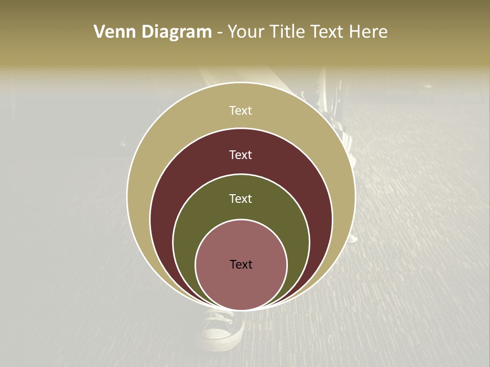 Retro Woman Person PowerPoint Template