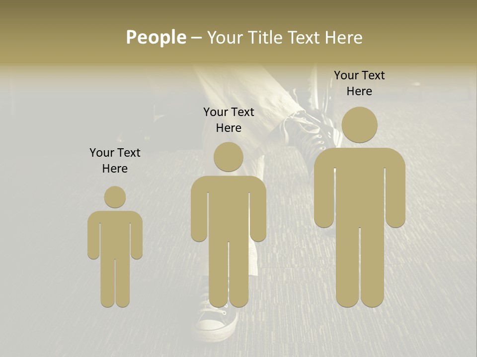 Retro Woman Person PowerPoint Template