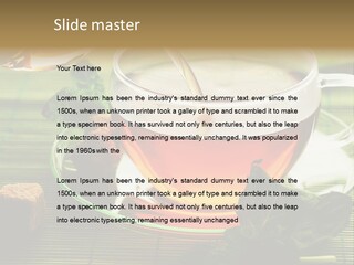 Aquarium Black Amazon PowerPoint Template