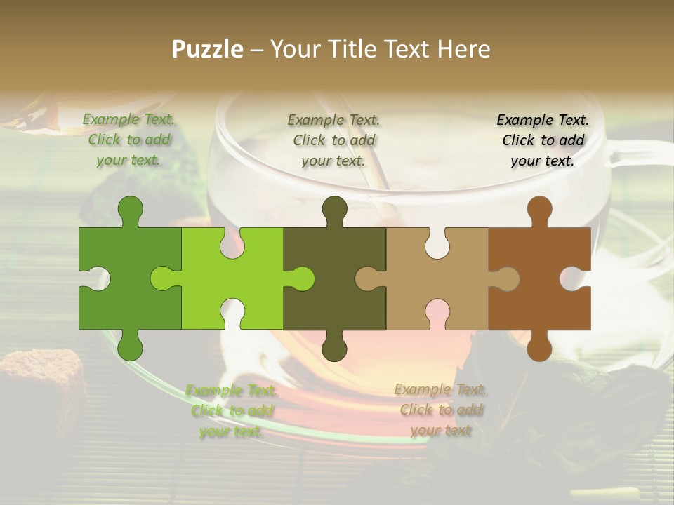 Aquarium Black Amazon PowerPoint Template