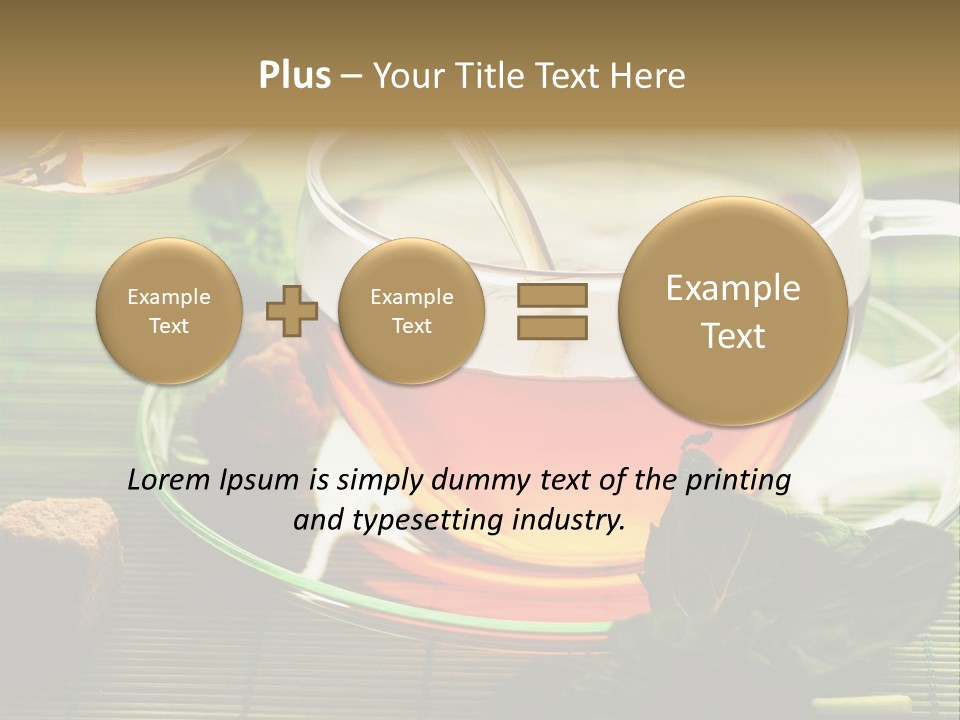 Aquarium Black Amazon PowerPoint Template