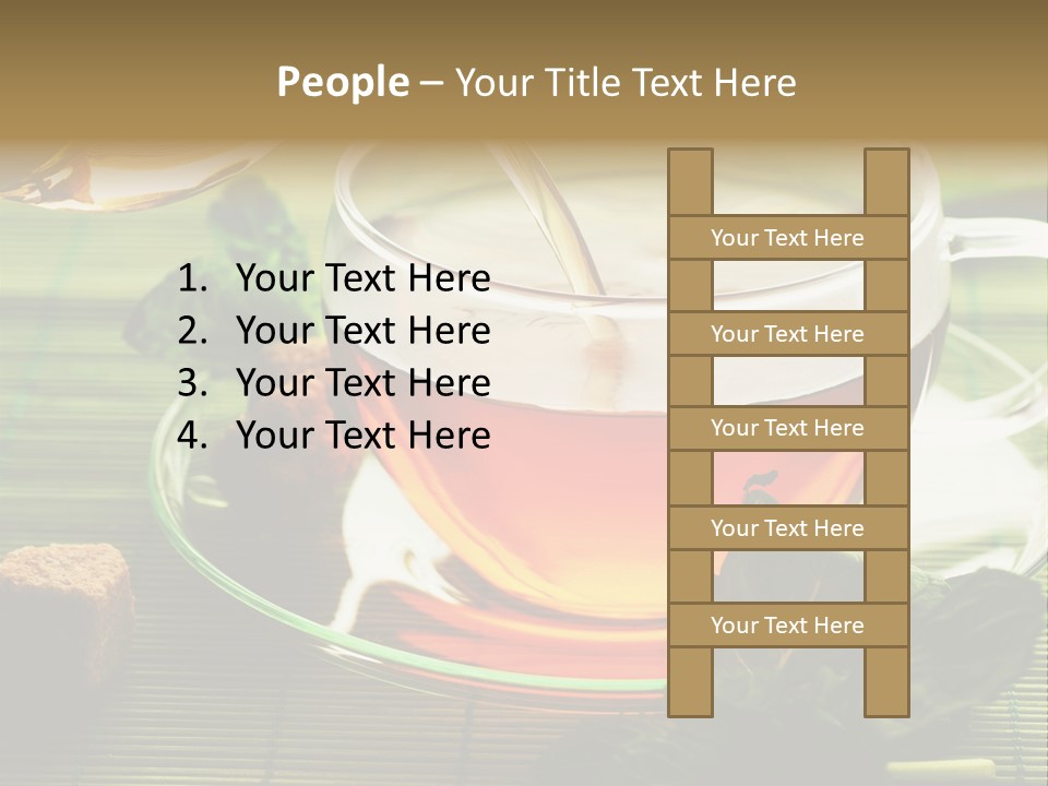 Aquarium Black Amazon PowerPoint Template