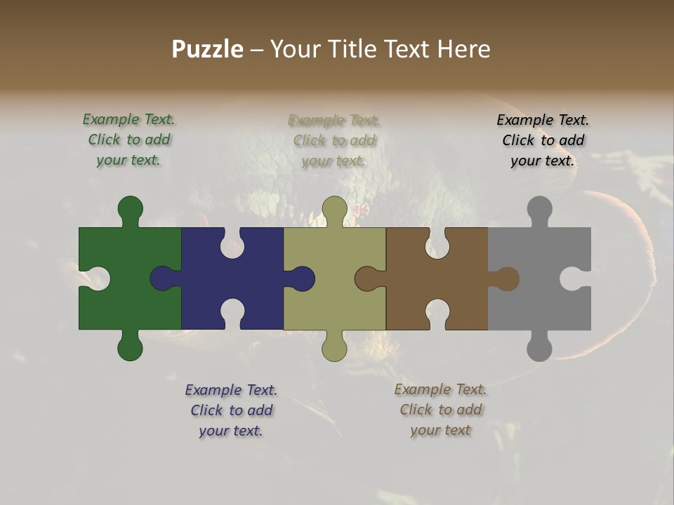 A Large Fish In An Aquarium Powerpoint Presentation PowerPoint Template