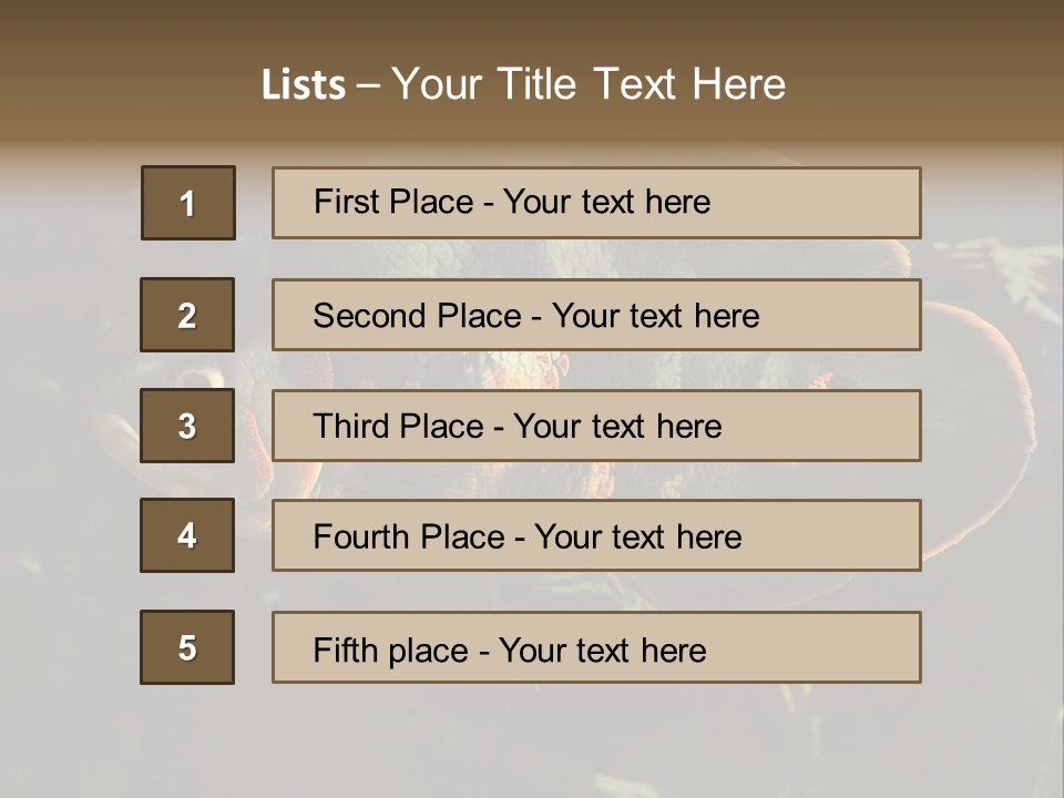 A Large Fish In An Aquarium Powerpoint Presentation PowerPoint Template
