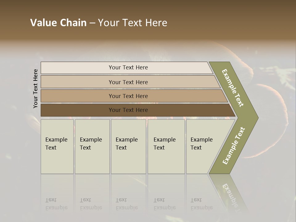 A Large Fish In An Aquarium Powerpoint Presentation PowerPoint Template