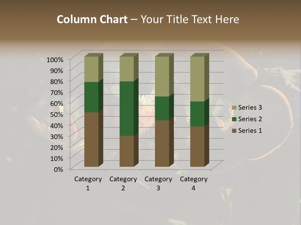 A Large Fish In An Aquarium Powerpoint Presentation PowerPoint Template