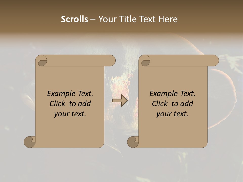 A Large Fish In An Aquarium Powerpoint Presentation PowerPoint Template