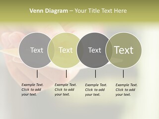 A Person Holding A Credit Card In Their Hand PowerPoint Template