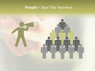 A Person Holding A Credit Card In Their Hand PowerPoint Template