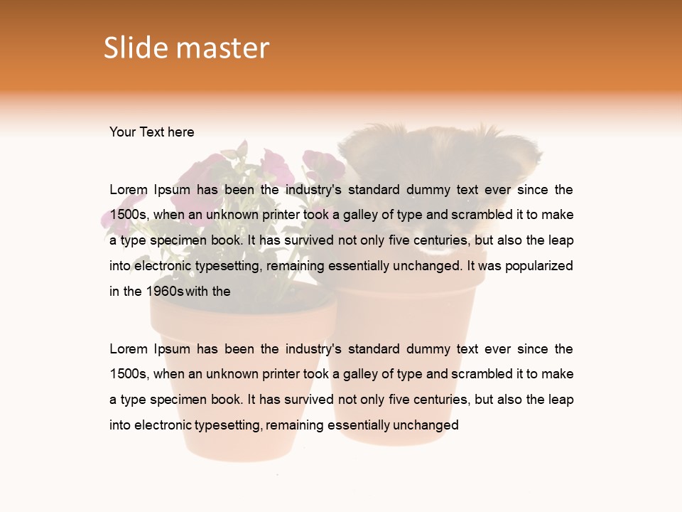 Creativity Hand Cake PowerPoint Template