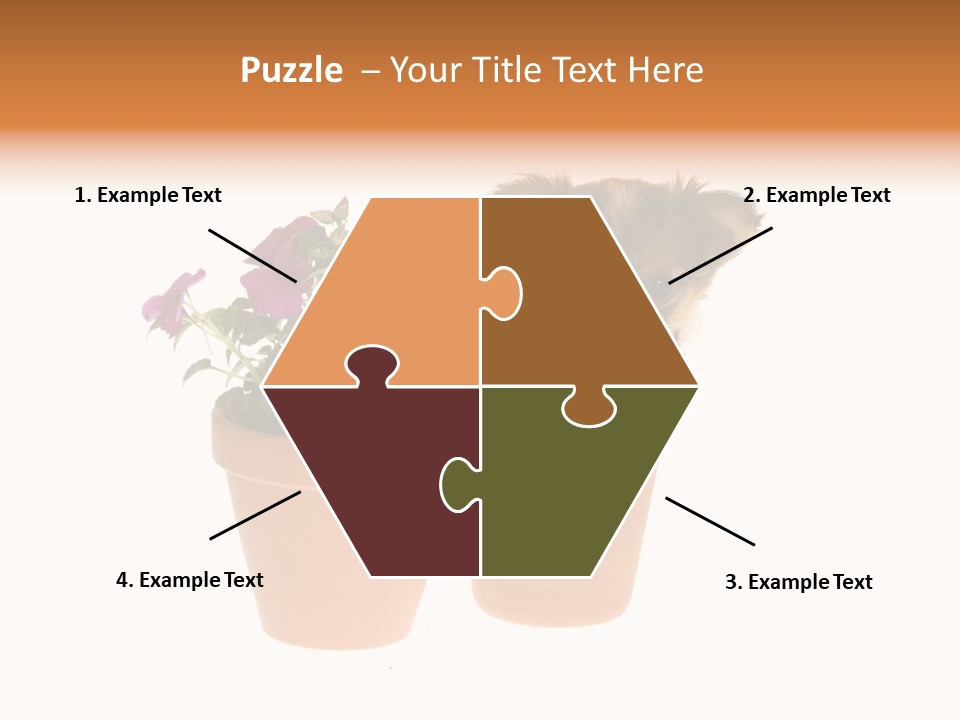 Creativity Hand Cake PowerPoint Template