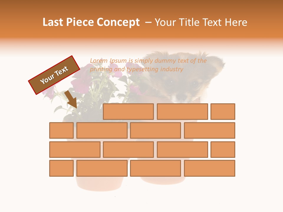 Creativity Hand Cake PowerPoint Template