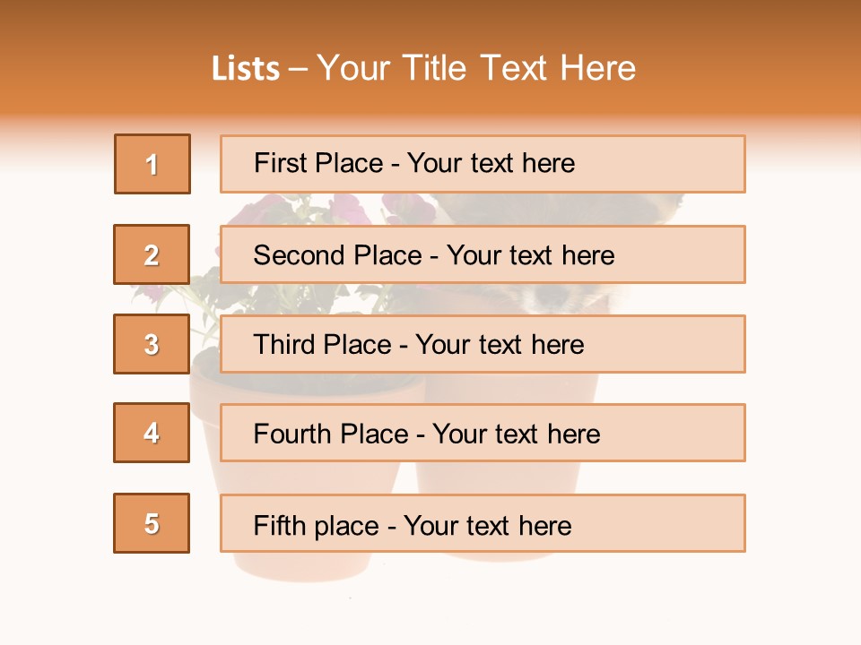 Creativity Hand Cake PowerPoint Template
