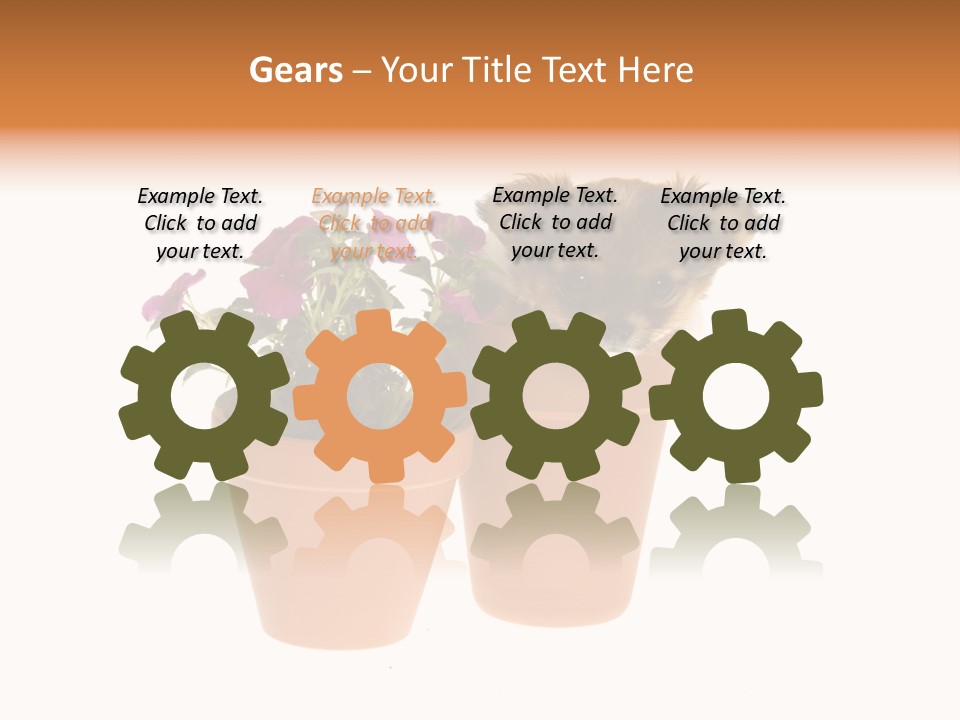 Creativity Hand Cake PowerPoint Template