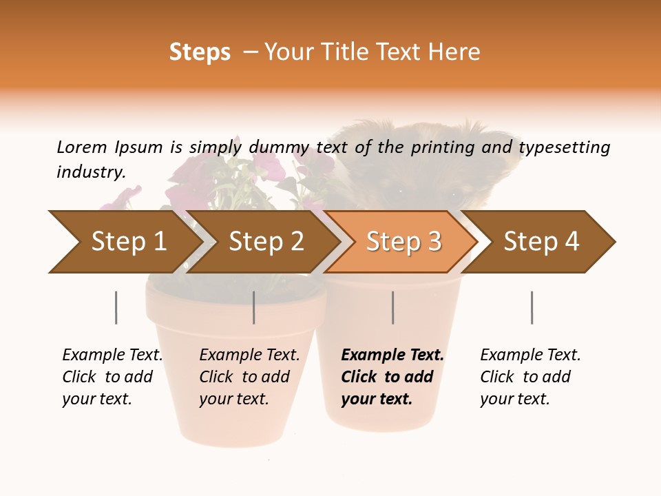 Creativity Hand Cake PowerPoint Template